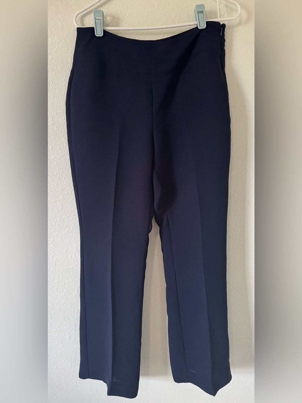 CAbi Navy Straight-Leg Dress Pants Size 8